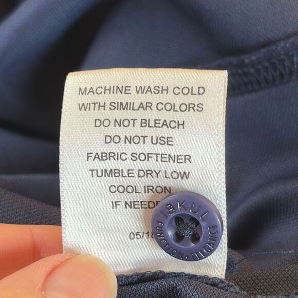 IBKUL Men's Navy Polo Shirt - Picture 8 of 8